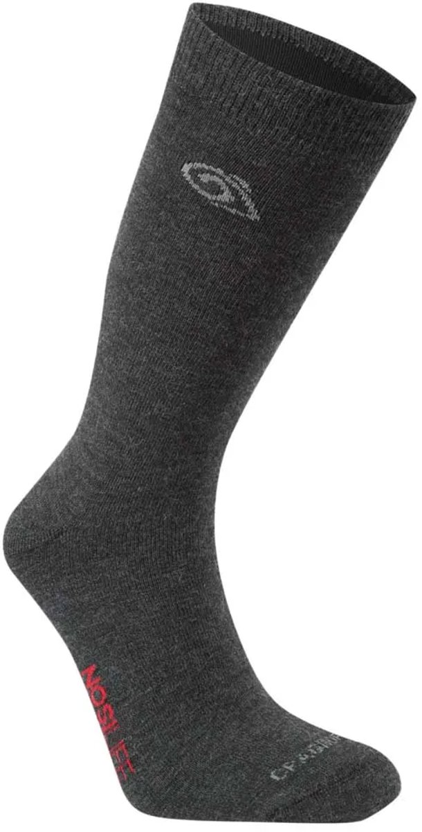 Craghoppers Nosilife Wool Half Lange Sokken Dark Iron