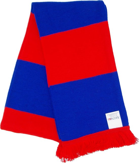 Traditionele Voetbal Sjaal Blauw Rood - Supporters Sjaal Fanartikel — afbeelding 2