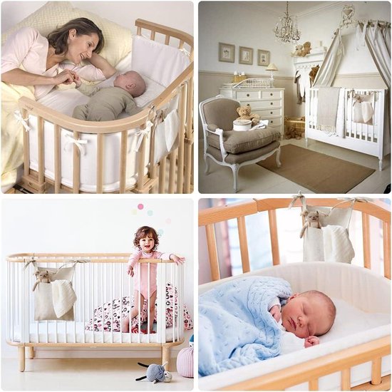 WERNNSAI Magische eenhoorn-organizer om op te hangen, aan de deur, wandophanging, opbergorganizer, 4 zakken, hangend rek, hangende opslag voor baby's, speelgoed, luier, kast, slaapkamer