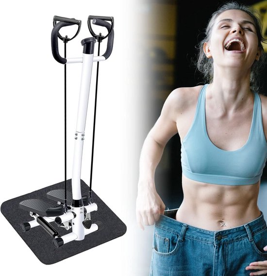 MC Star Mini-Stepper Heimtrainer Mini für Zuhause und Büro, Side MC Star Mini-Stepper Heimtrainer Mini für Zuhause und Büro, Side