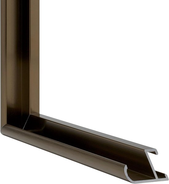 kliklijst A6, 10x15cm, bordeaux met standaardje - Groothandel B.V