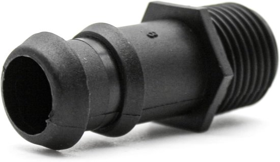 CT 4-delige tuinslangtapconnector 1/2 inch en 3/4 inch Maat 2-in-1 en 1/2 inch slangplug-snelkoppeling