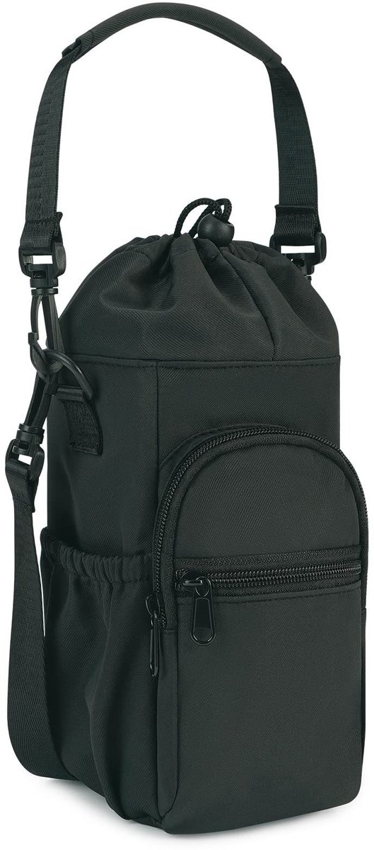Waterfles houder - Crossbody waterfles tas - Schoudertas - Geïsoleerde waterfles tas - Sporttas - Draagbare waterfles tas - Waterfles tas voor kamperen, reizen, wandelen - Groen — afbeelding 4