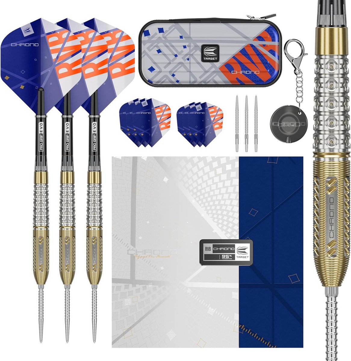 95% Tungsten Steel Tip Dartpijlen met Verwisselbare Swiss Points voor Precisie Worpen