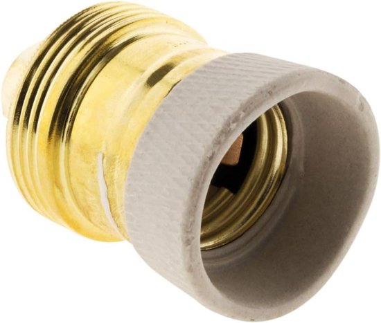 SCNNC Witte bouwfitting, lampfitting, renovatiefitting fitting met VDE-spanningstester, 250 V 4 A E27 reserve fitting max. 60 W, bouwplaatsfitting fitting E27 voor bouwwerkzaamheden keuken woonkamer