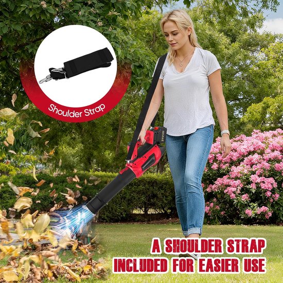 Draadloze Krachtige Ventilator - Voor Op Je Bureau, In De Tuin, Op De Camping, Etc