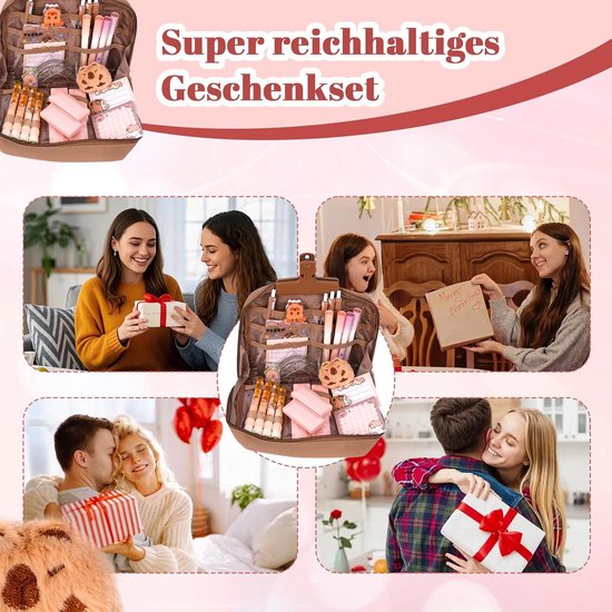 Capybara Pennenetui, etui met vakken, schrijfwaren, set Capybara