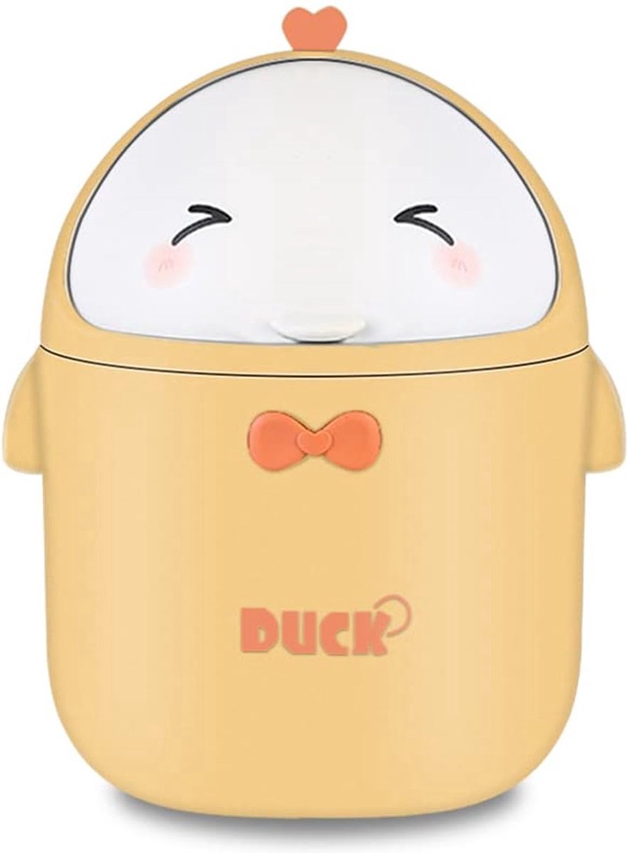 Stunq® Compact Gele Tafelprullenbak met Leuke Cartoon Dierenontwerp en Deksel