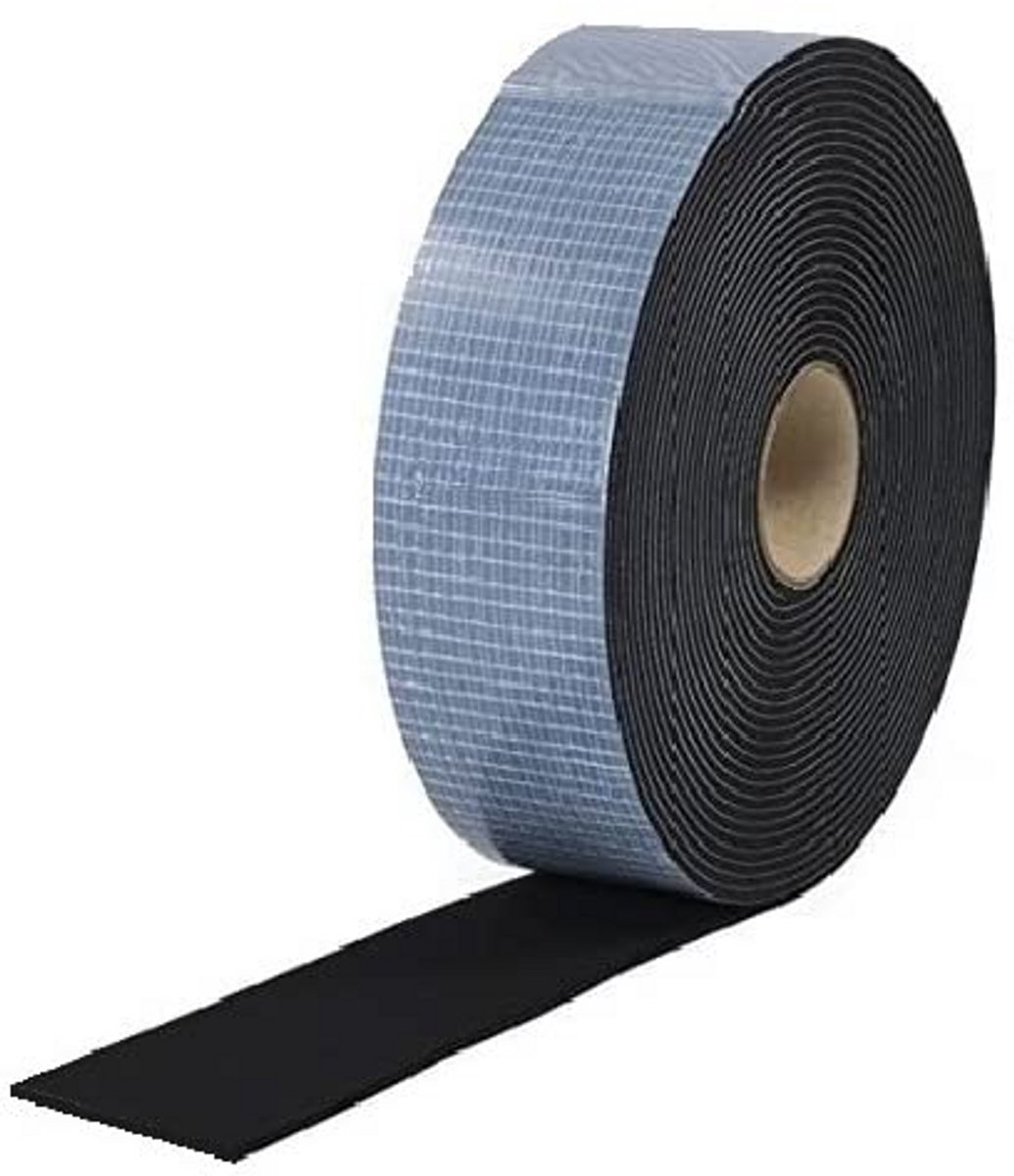 Eenzijdig Zelfklevende EPDM Afdichtingskit 2mm Dik - 10 Meter Rol