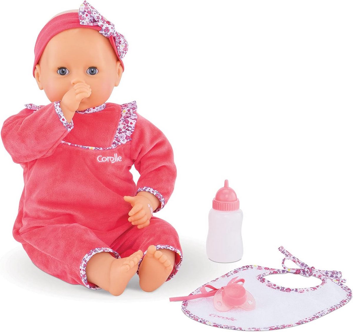 Grote Franse Babypop 42 cm met Vanillegeur en Slaapogen - Perfect voor Kinderen