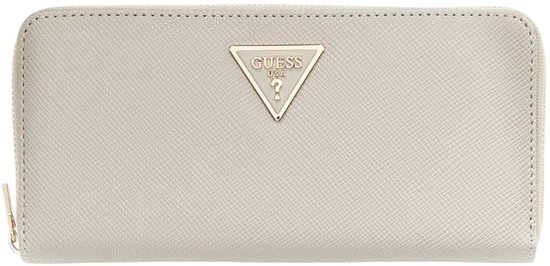 GUESS porte-monnaie Laurel II Large Zip Around Wallet Taupe