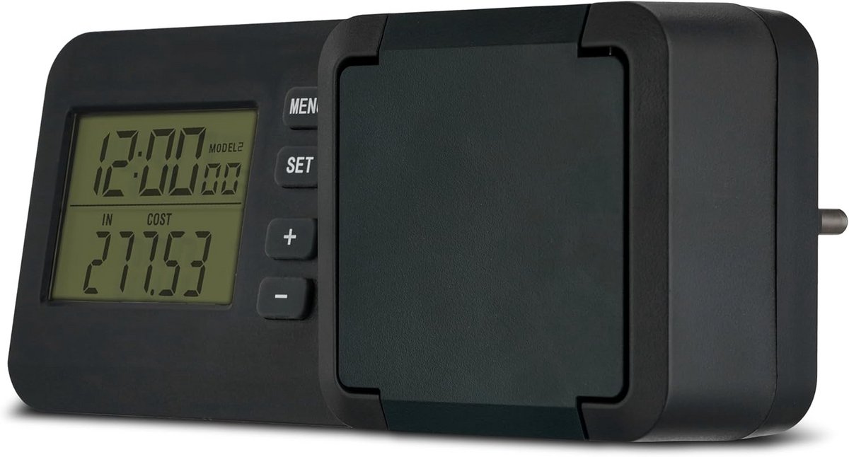Slimme Stroommeter voor Energieverbruik en Balkonkrachtcentrales (IP44)