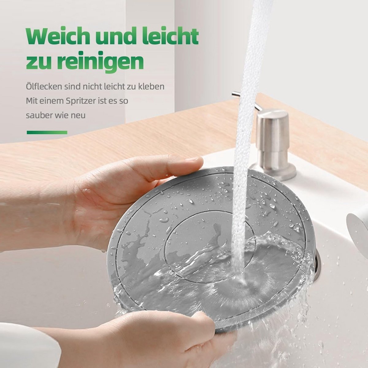 Set van 4 Hittebestendige Siliconen Onderzetters - Antislip en Vaatwasserbestendig