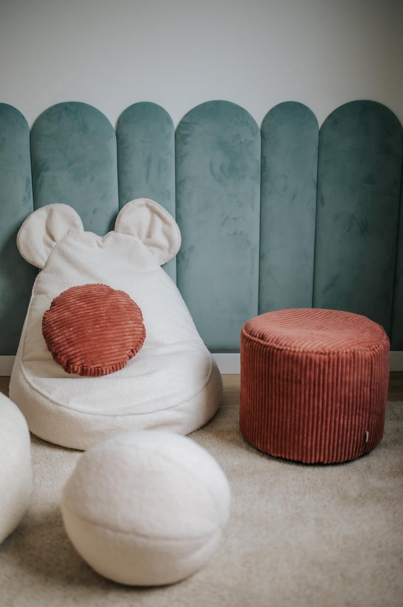 Stunq® Comfortabele Kinderzitzak met Schattige Oren - Ideaal voor Montessori Kinderruimtes in Diverse Kleuren