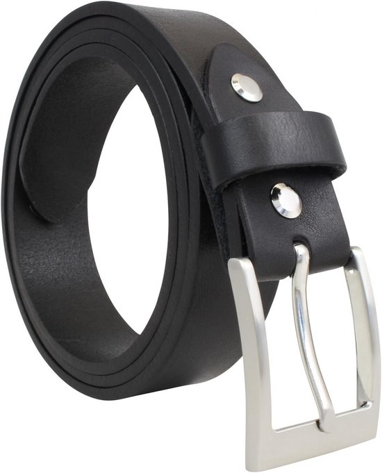 Damesriem van volnerf rundleer 3 cm | Leren riem voor