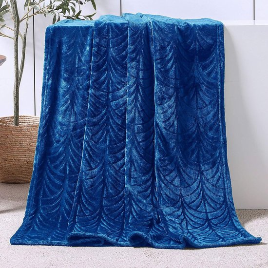 WAVVE Fleecedeken 270 x 230 cm, deken voor eenpersoonsbed