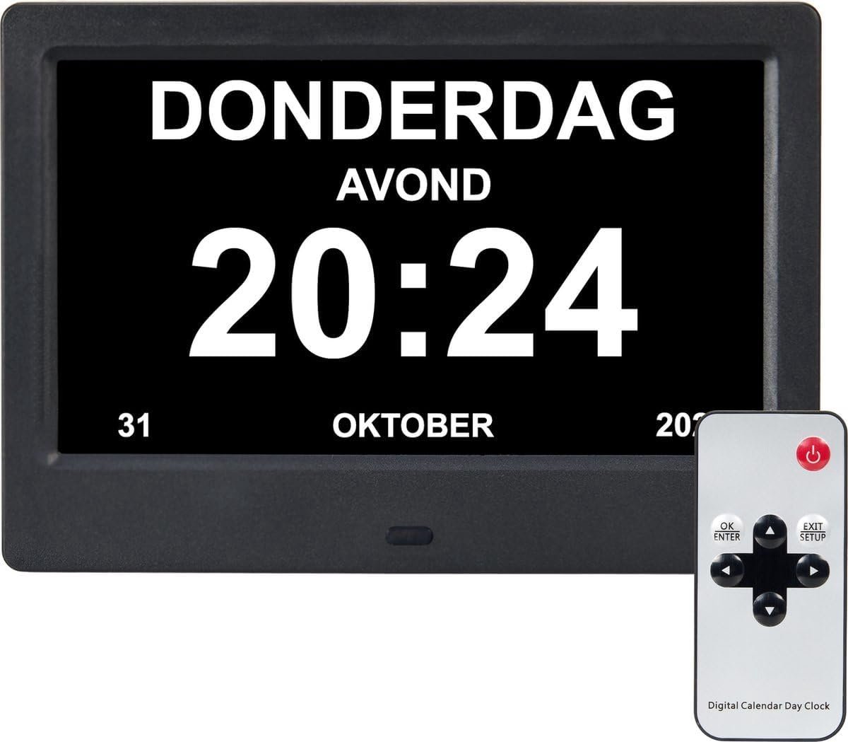 Dementieklok - Digitale Wekker - Digitale Klok