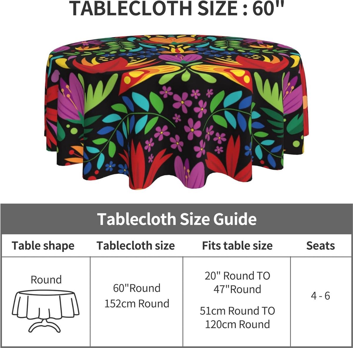Stunq® tafelkleed - tafelkleed decoratie van Hoge Kwaliteit / DECORATIEF & MULTIPURPOSE,150cm