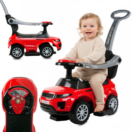 Plastic loopauto's Kinder kopen? ✔️ Tot 50% korting
