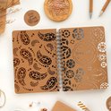 Qpout 6 stuks grote sneeuwvloksjablonen, 19,8 x 19,8 cm kerstsneeuwvloksjabloon voor schilderen, sneeuwvloksjablonen voor knutselen, herbruikbaar, sneeuwvloksjabloon voor schilderen op houten muren