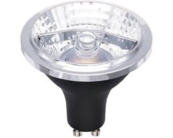 ELP GU10 LED Spot Ø70mm | 6W 2700K Zwart 540Lm | 827 AR70