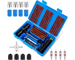 Bandenreparatieset voor Auto, Motorfiets, Vrachtwagen en ATV - 48 Stuks Heavy Duty Reparatieset