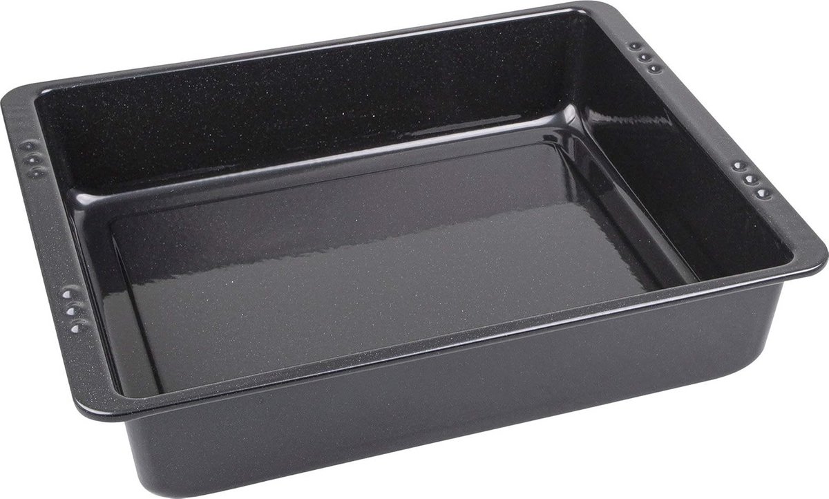 XXL Braadpan 6,5 Liter met Diepe Randen en Emaille Coating