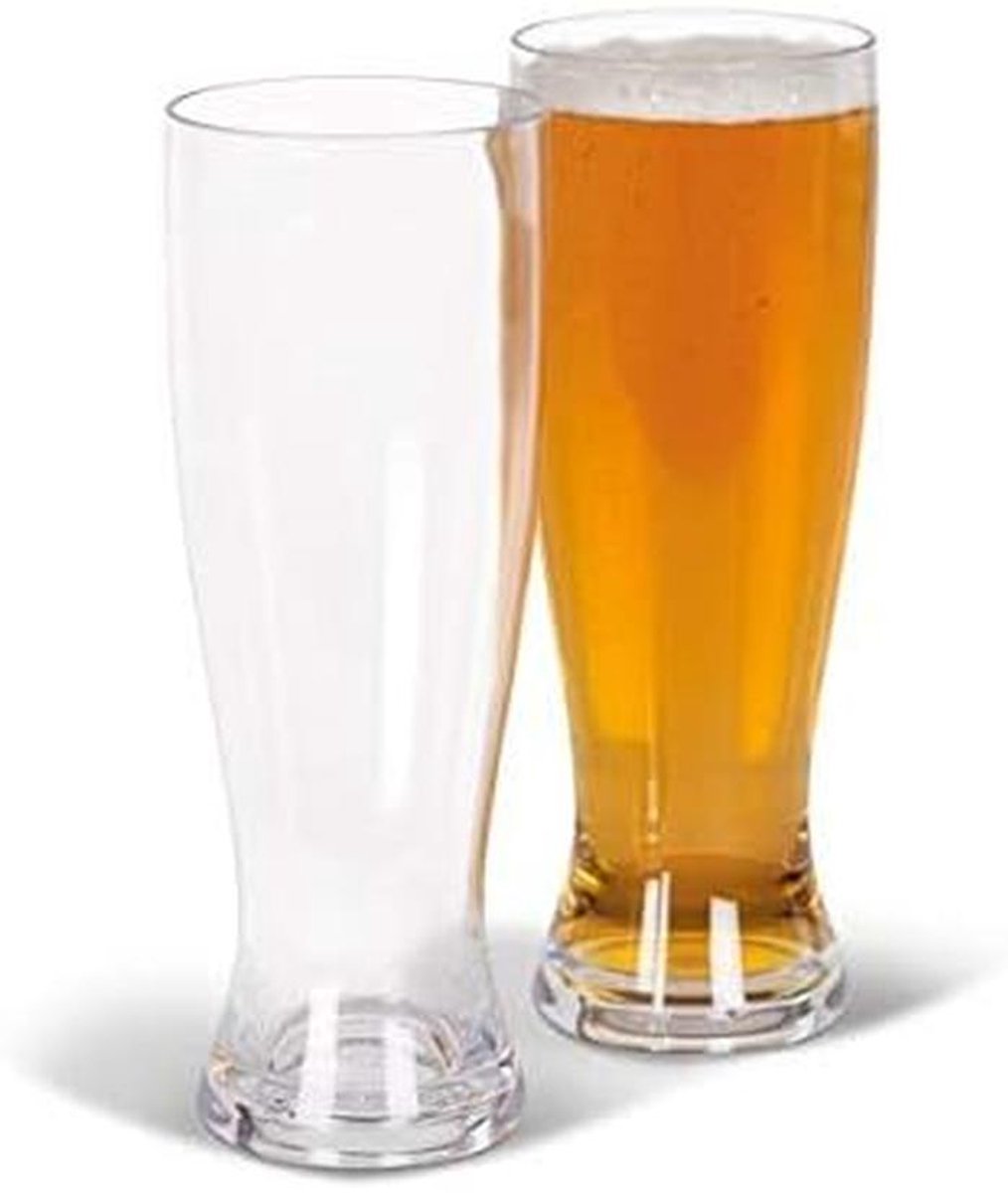 Onbreekbaar Bierglas Polycarbonaat 660ml Set van 2