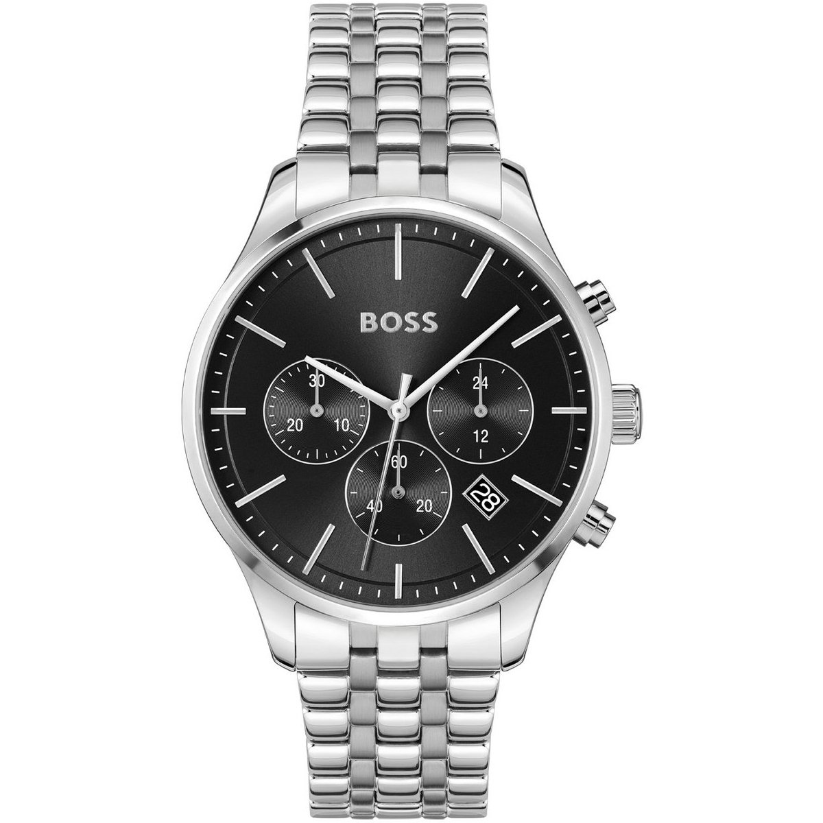 Hugo Boss - Heren Horloge Avery 1514157 - Zilver