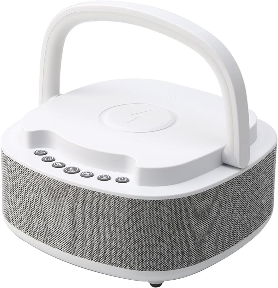 Multifunctionele Digitale Wekker met Draadloze Oplader en Bluetooth Speaker