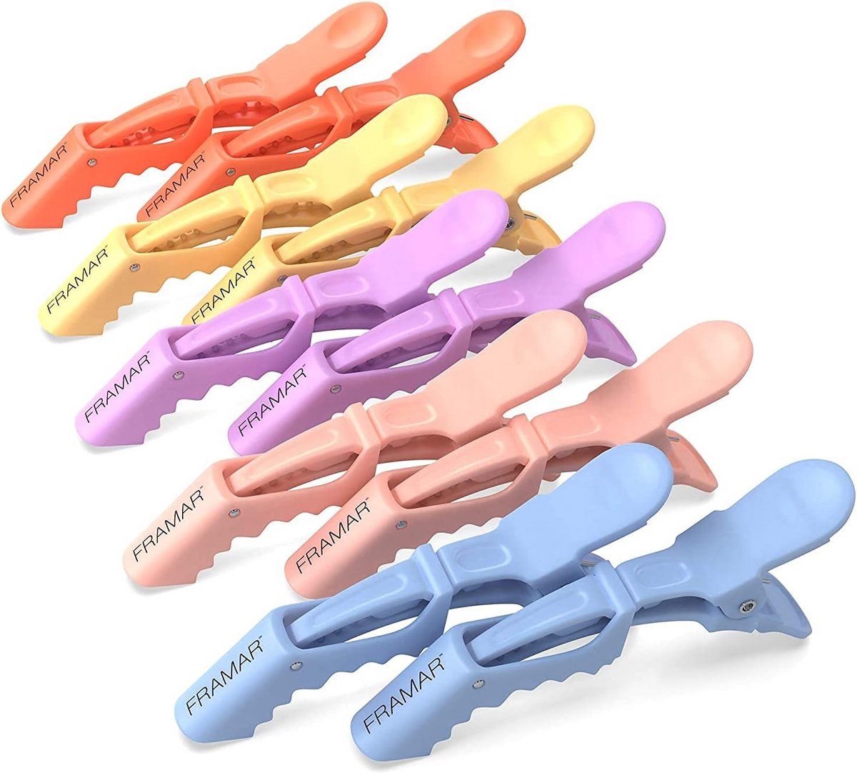 Set van 10 Professionele Krokodillen Haarclips voor Stylen en Knippen