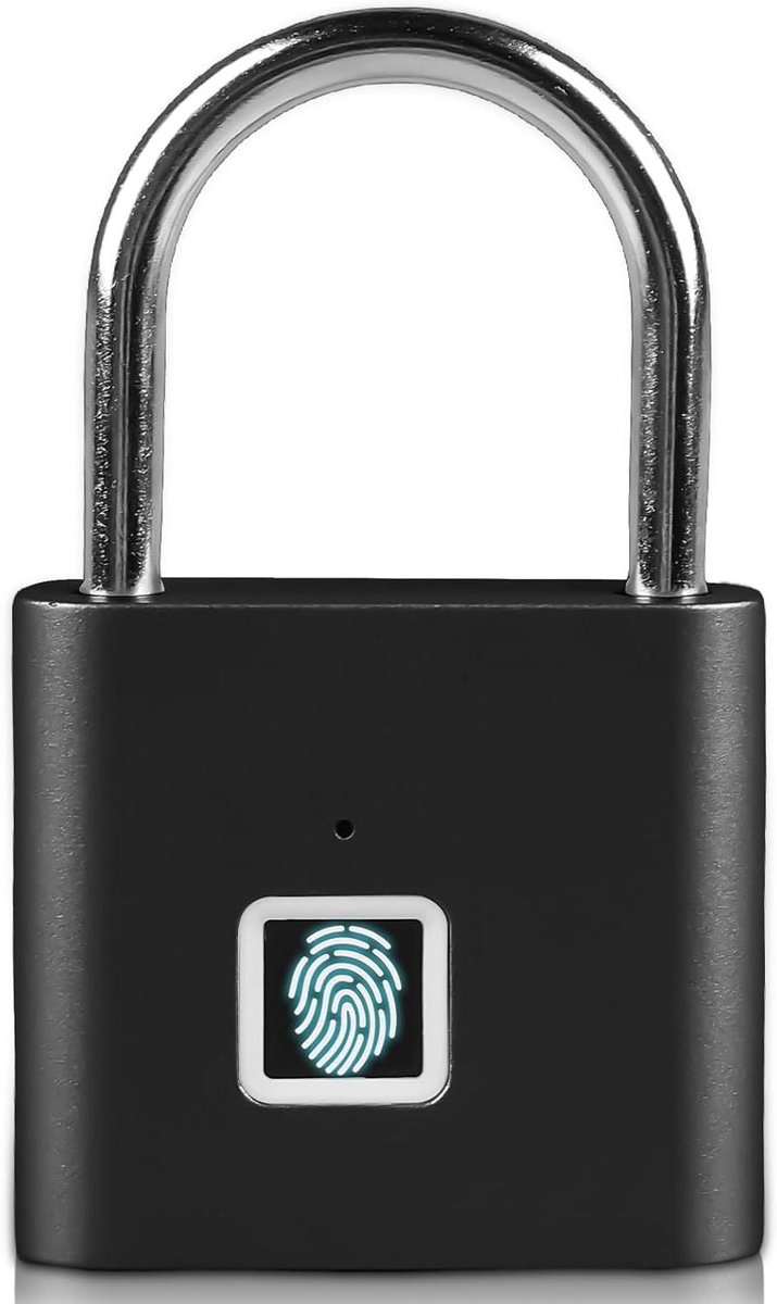 VVGoods - Slim vingerafdrukslot voor sporttas en bagage met USB-opladen