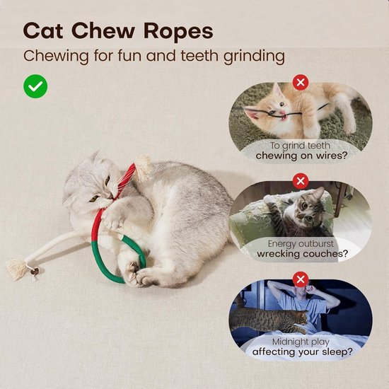 Cats Collection - Kattenkrabplank Met Kattenkruid - Speelgoed Voor De Kat Catnip Met Hanger