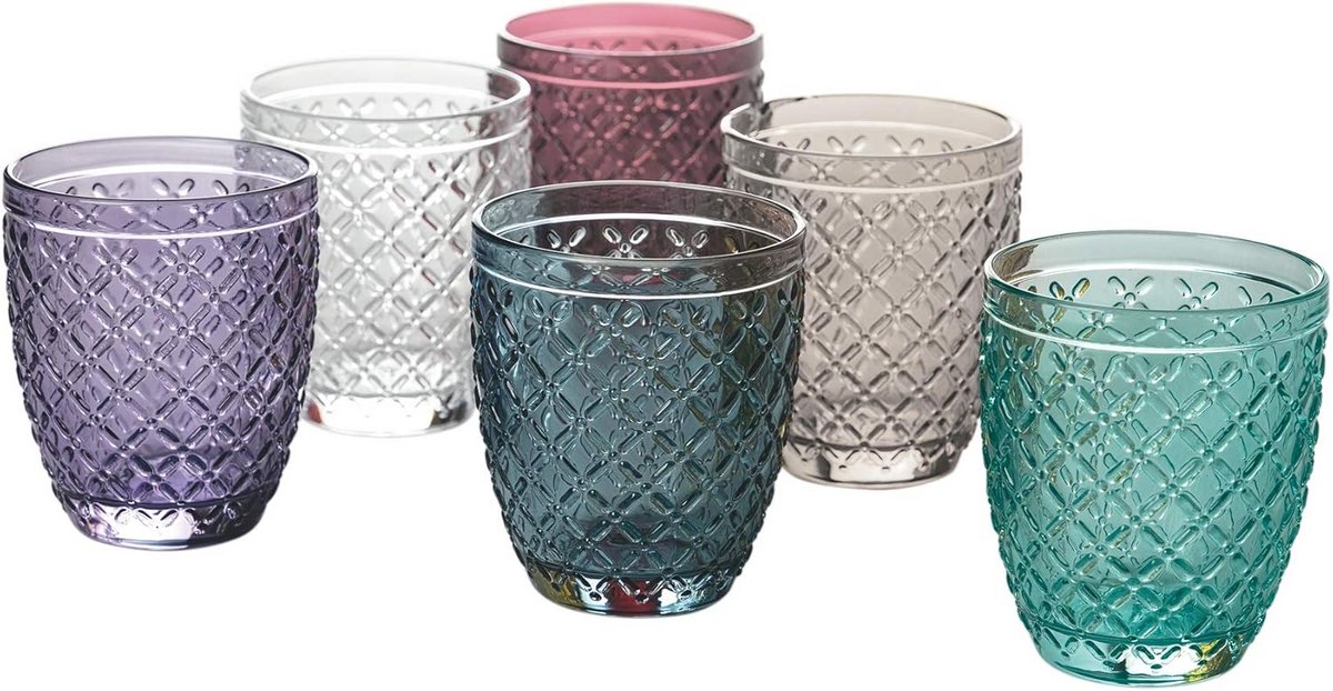 Elegante Waterglazen Set van 6 - 350 ml