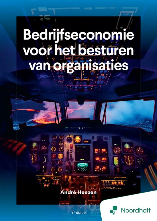Bedrijfseconomie voor het besturen van organisaties (9e edit ... - cover