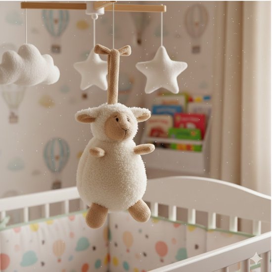 Happy Horse Schaap Lammy Muziekknuffel - Wit - Baby cadeau van Happy Horse — afbeelding 2