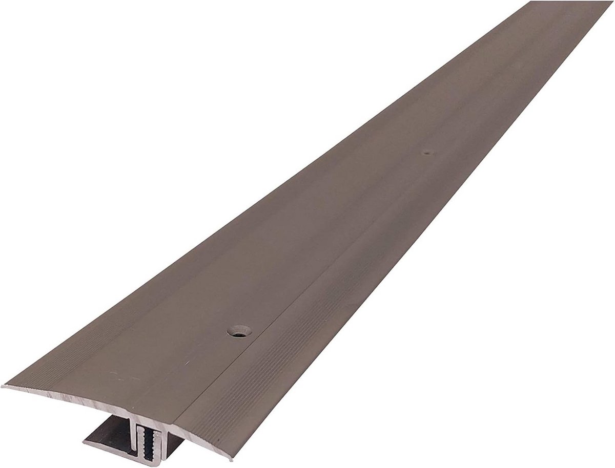 Verstelbaar Overgangsprofiel voor Parket en Laminaat vloeren 7-16 mm - Stevig Aluminium