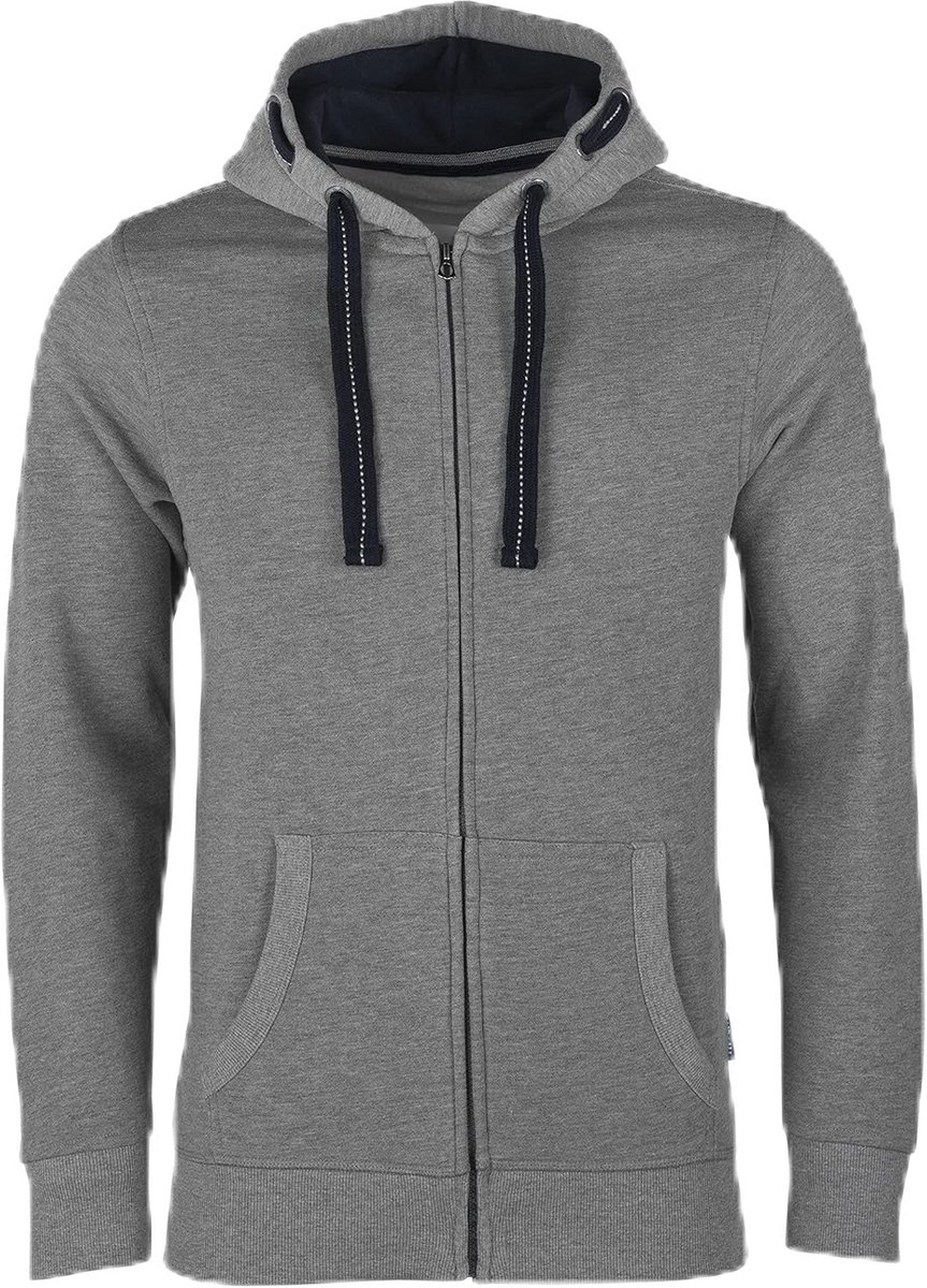 Heren Hoodie Sweater met Capuchon en Ritssluiting