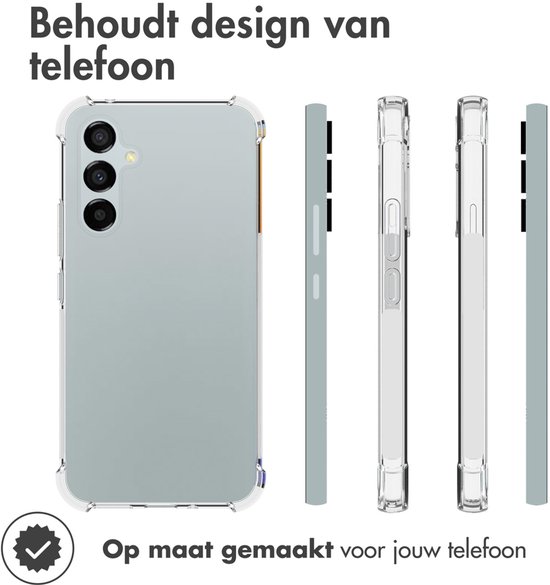 Coque de téléphone transparente en différentes vues, sur mesure pour le téléphone.