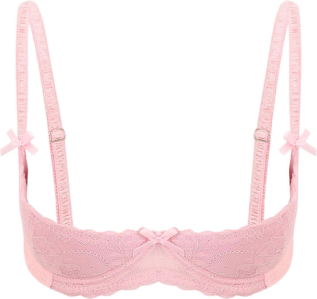 Dames Push-Up BH met Beugel en Kant Bustier Bralette voor een Verleidelijke Look