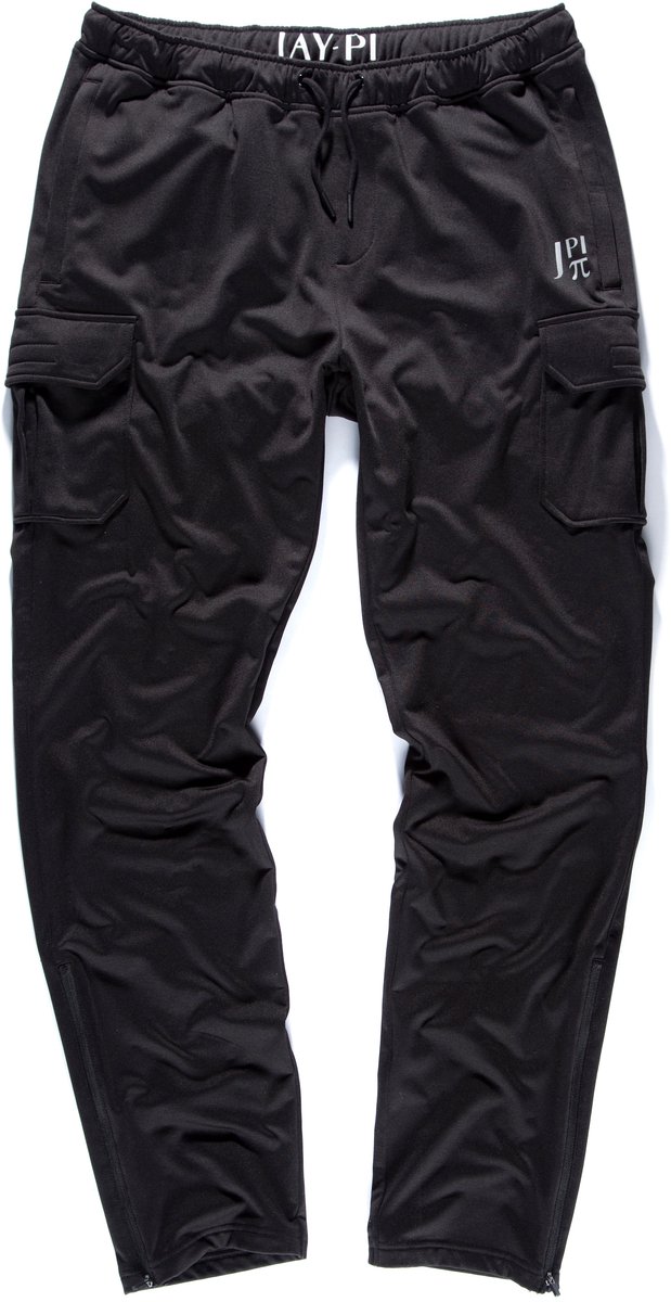 JAY-PI - Heren - Functionele cargobroek outdoor basic fit - Zwart - Maat XXL