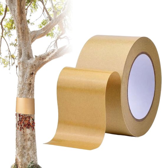 Boomstambeschermers - planten bescherming winter - 1 stuk - planten bescherming tegen vorst - planten bescherming vorst - planten bescherming hoesjes - plantbeschermint - Boombeschermers - boomstam bescherming - boomstam beschermers - 6cm*50m