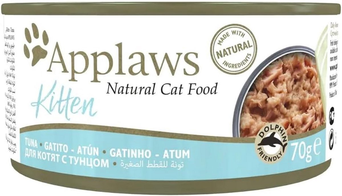 Kittenvoer Tonijn 24 x 70 g
