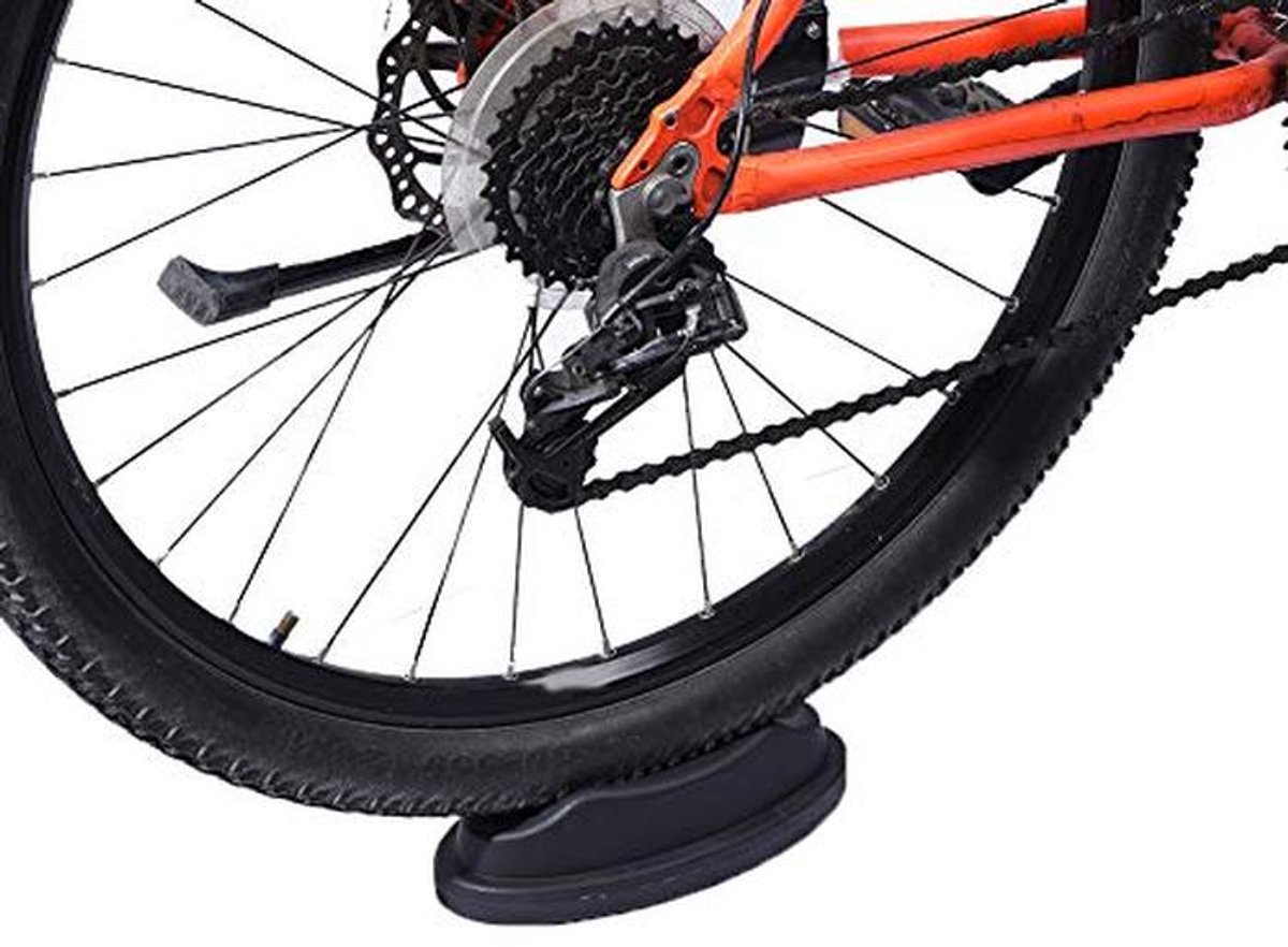 Indoor Fietstrainer Stijgblok voor Voorwiel - Stabiliteit en Comfort tijdens Fietstraining