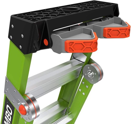 Rotating Ladder Professionele 5' Multi-Position Ladder met Rotating Wall Pad en Dual ...