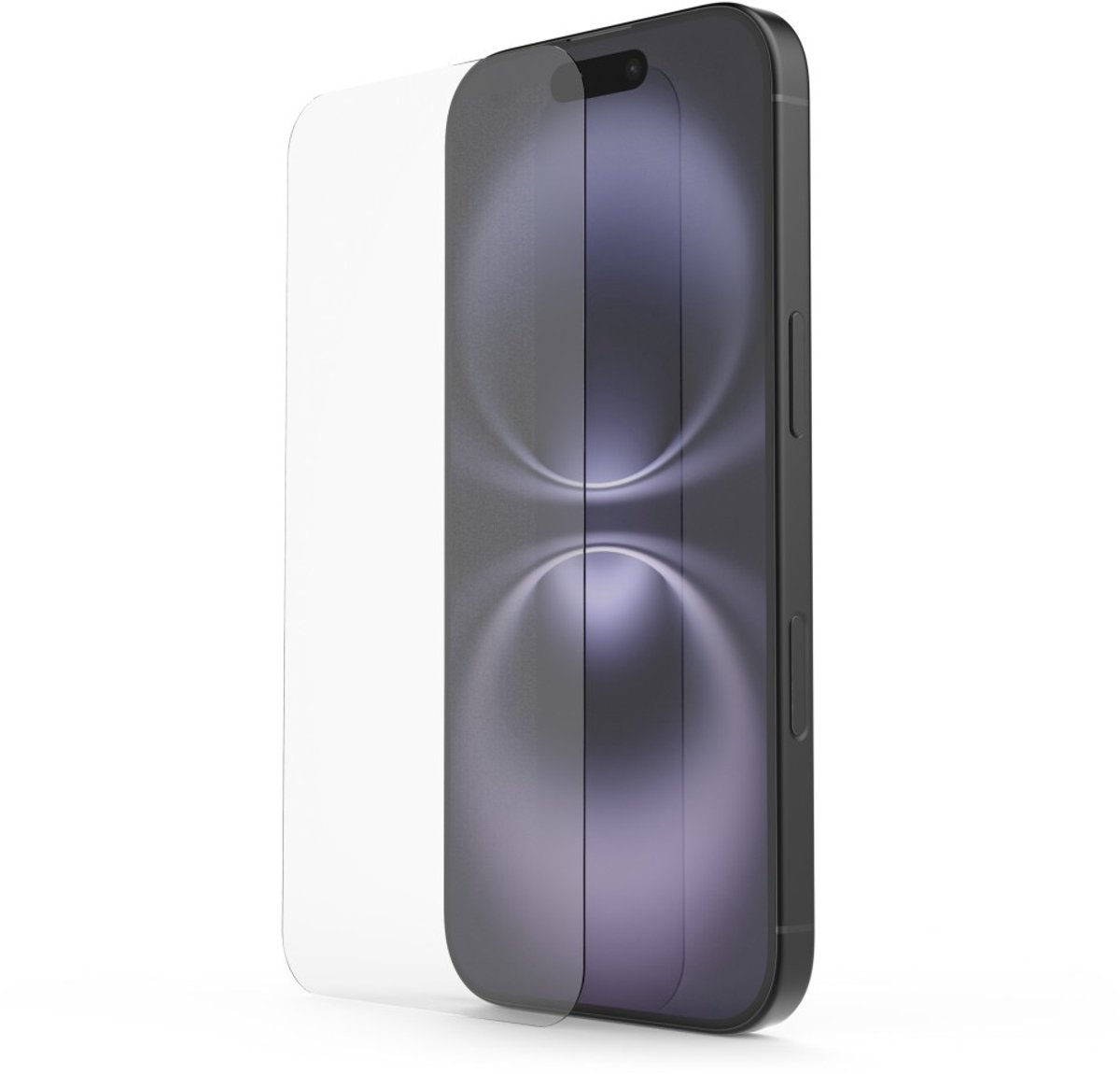 Hama screenprotector geschikt voor Iphone 16 - Clear protect - Met montagehulp