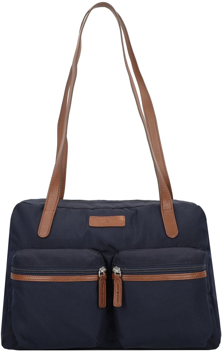 Greenburry Emily Schoudertas 35 cm - Dames - azur