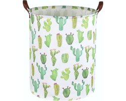Babyopbergmand Cactus - Kinder wasmand en opbergmand voor speelgoed en luiers