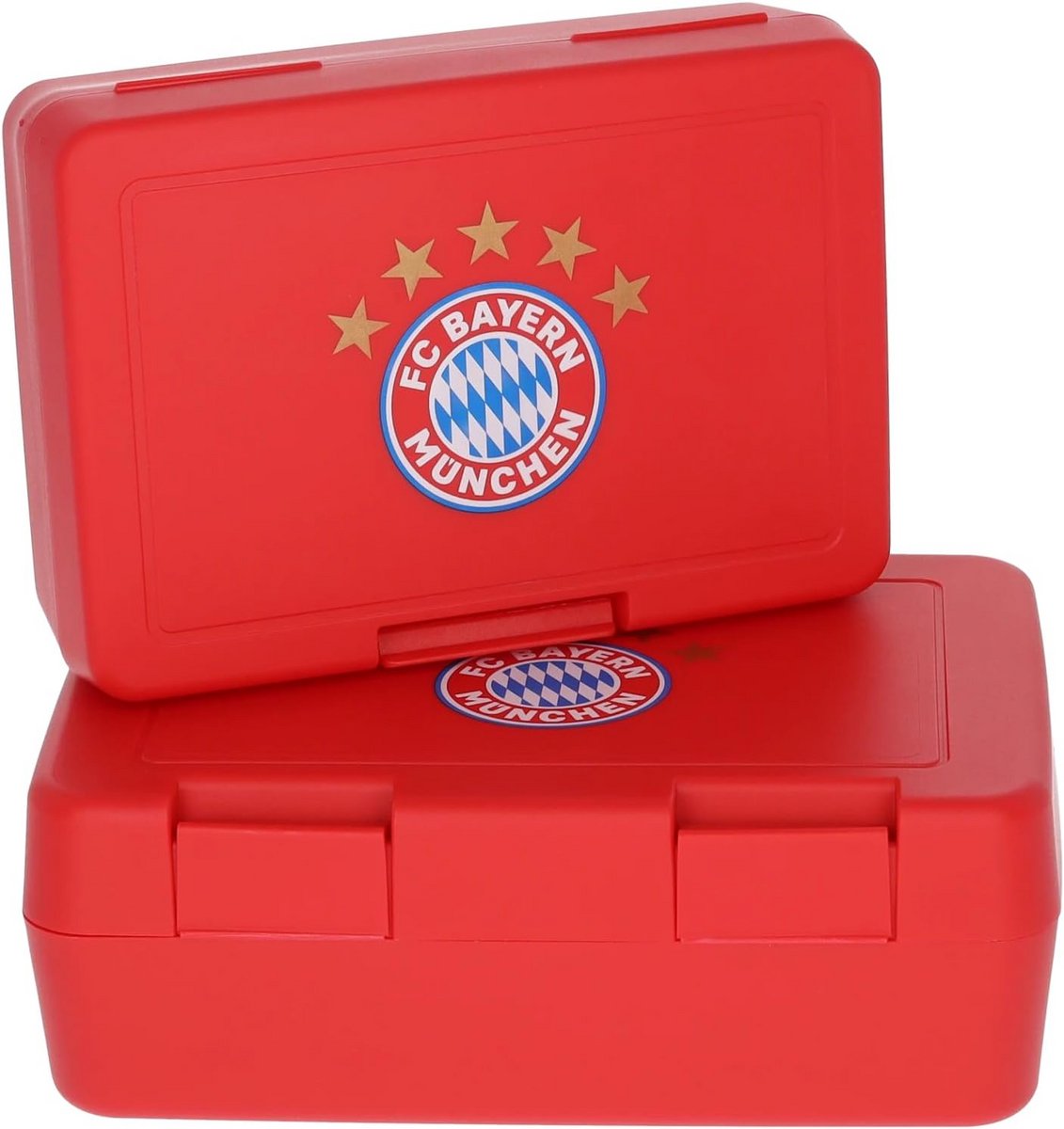 Set van 2 Broodtrommels voor Kinderen - Voetbalthema Snackboxen