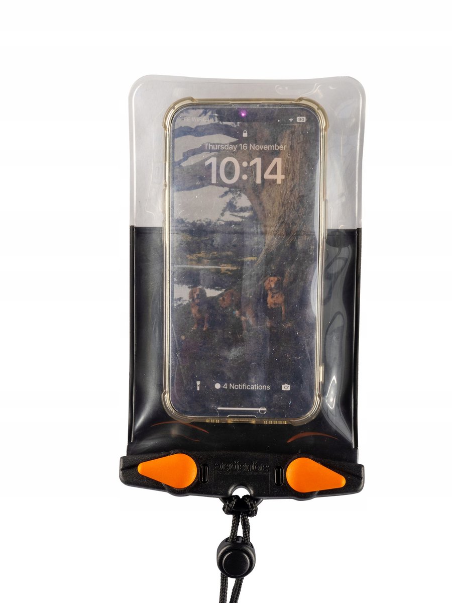 Aquapac Q359 Waterdichte Telefoonhoes - Zwart